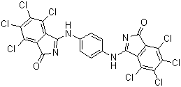 Pigment-Geel-110-Molekulêre-struktuur