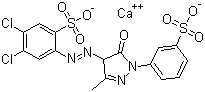 Pigment-Geel-183-Molekulêre-struktuur